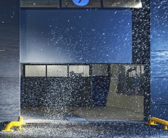 Панорамные ворота AluTherm в Кисловодске