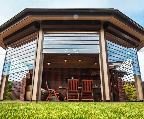 Прозрачные рольставни в Кисловодске